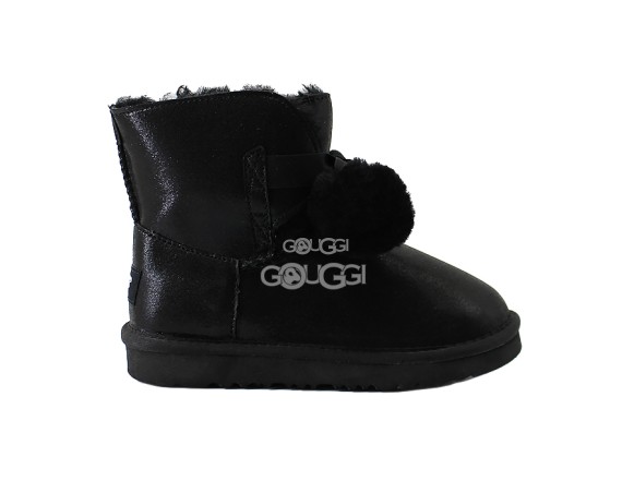 Детские угги Kids Gita Metallic Black