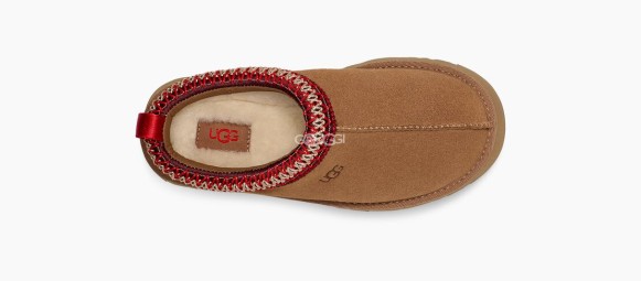 Женские слипоны Ugg Tasman Tazz Chestnut