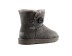 Женские мини угги с пуговицей Mini Bailey Button Grey