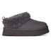 Женские слипоны на платформе Ugg Platform Tazzelle Grey
