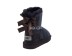 Детские угги с бантиками Kids Bailey Bow Metallic Chocolate