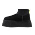 Женские мини угги на платформе Ugg Classic Mini Dipper Black