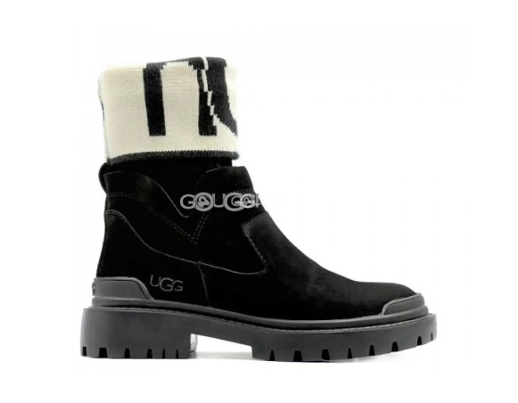 Женские ботинки Martin Knit - Black