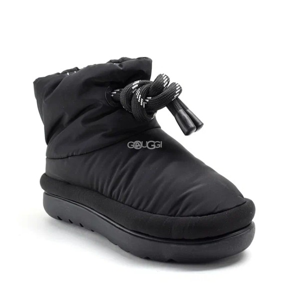 Женские короткие угги Ugg Classic Maxi Short Black