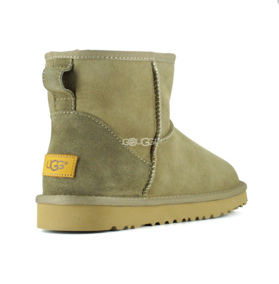 Мужские мини угги Mens Classic Mini Khaki