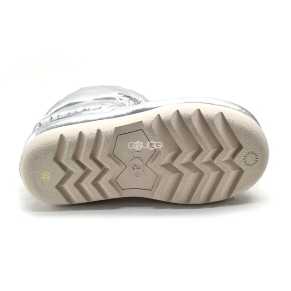 Женские короткие угги Ugg Classic Maxi Short Silver