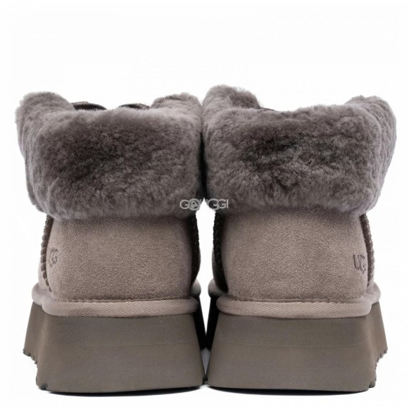 Женские угги на платформе Ugg Funkette Platform Boots Smoke
