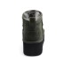 Женские ультра мини угги на платформе Classic Ultra Mini Platform Dark Green