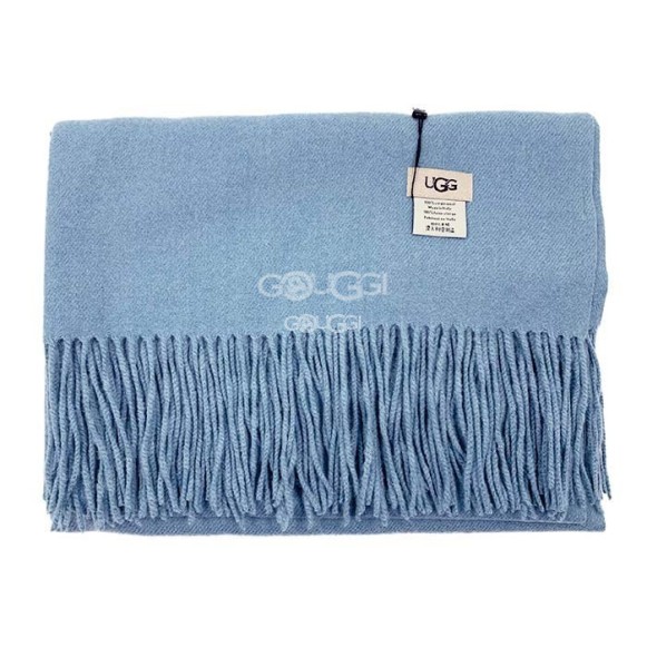 Голубой шарф UGG